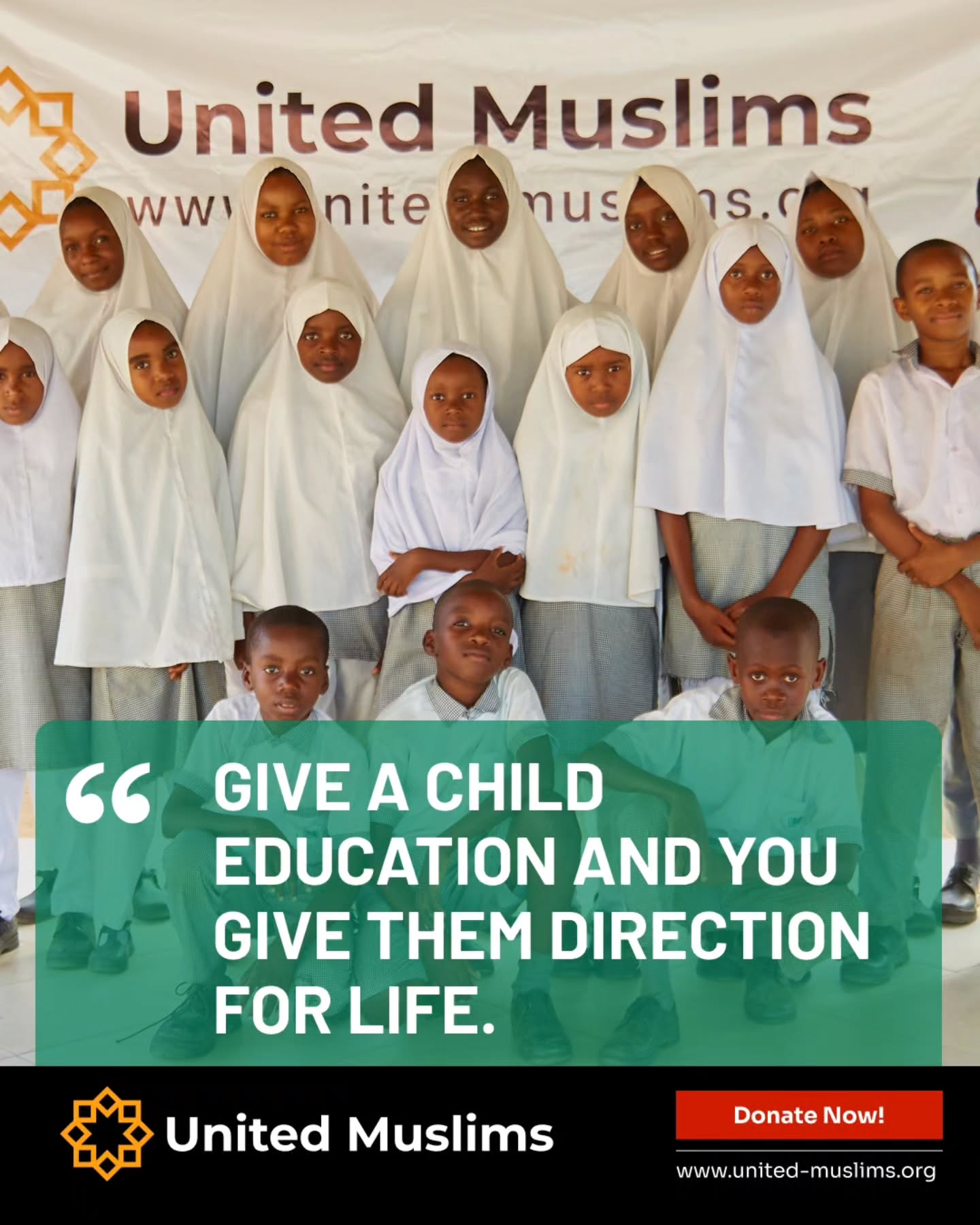 Every child deserves the right path, a chance to learn,…