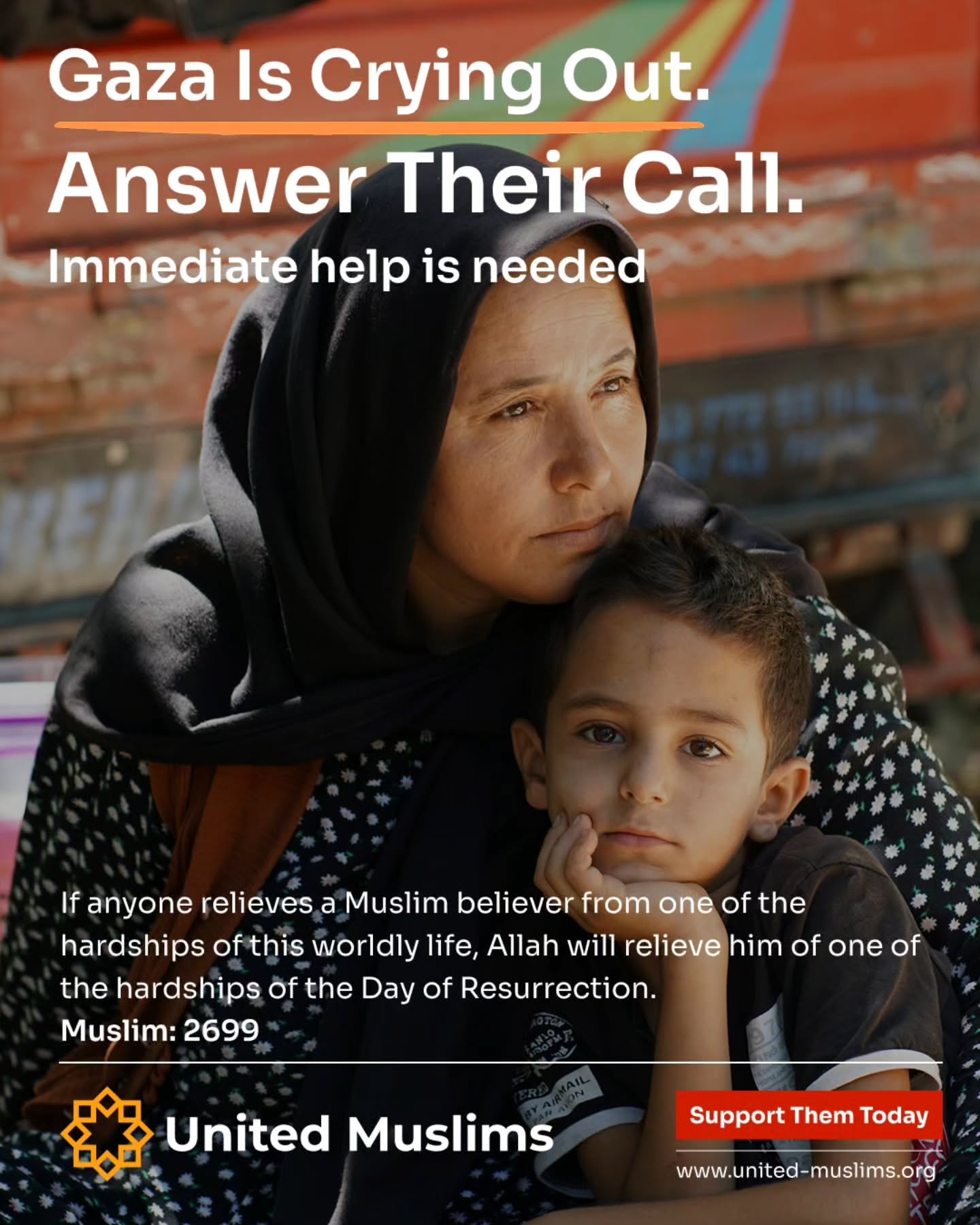 Gaza is crying out. 💔 Children, families, entire communities are…