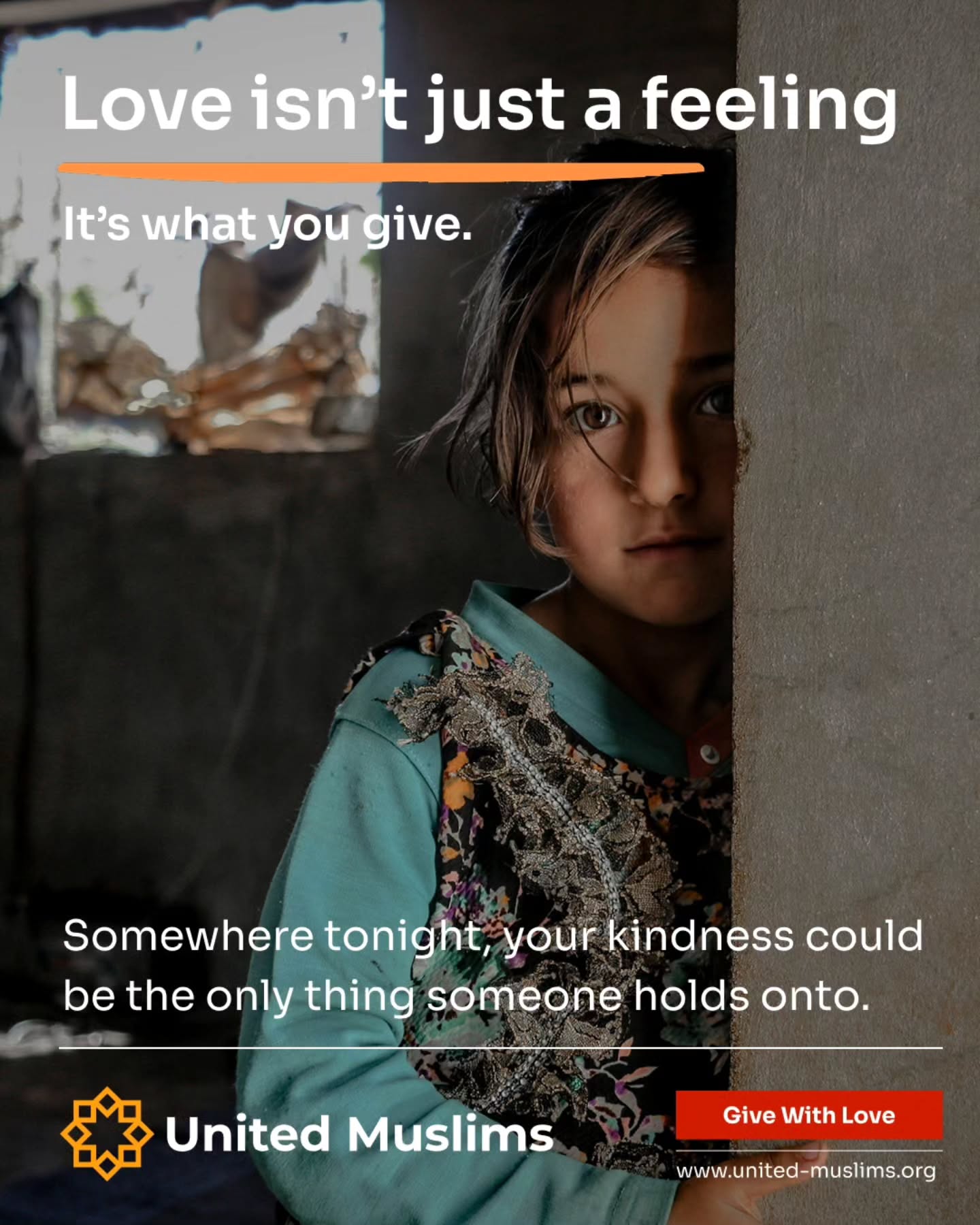 We can pray for a better world, or we can…