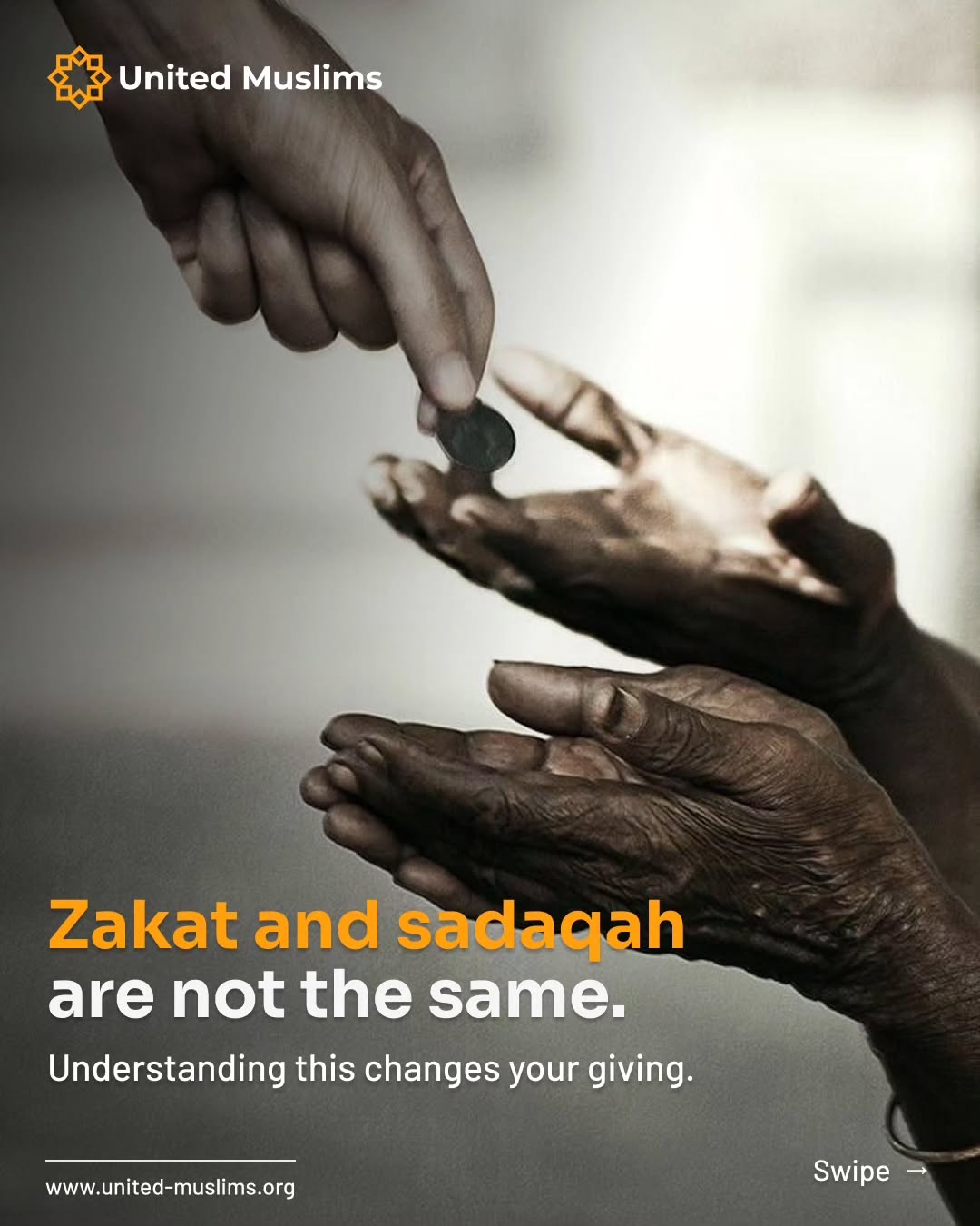 Zakat is an obligation. Sadaqah is a gift. Both are…