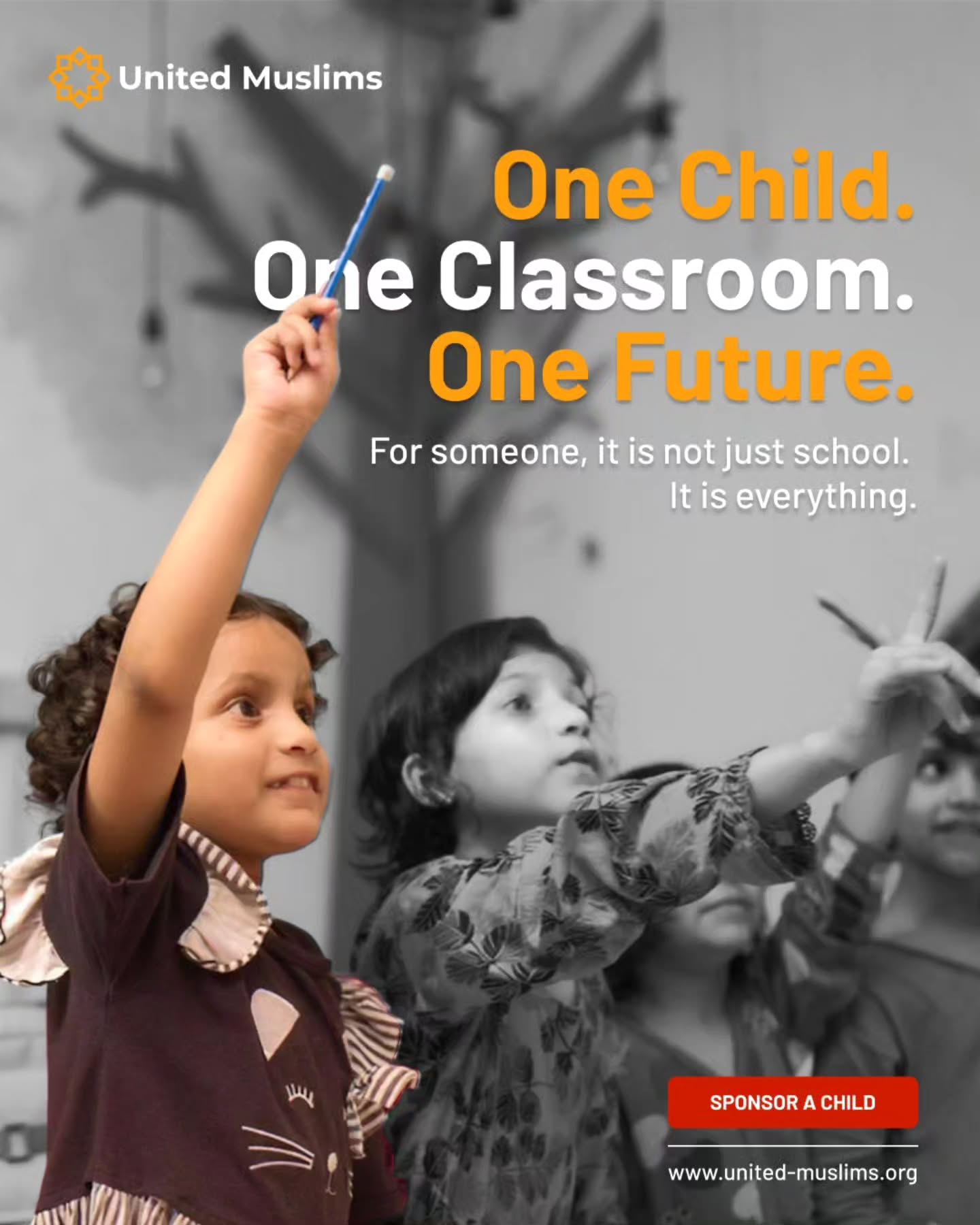 One child. One classroom. One future that would not exist…